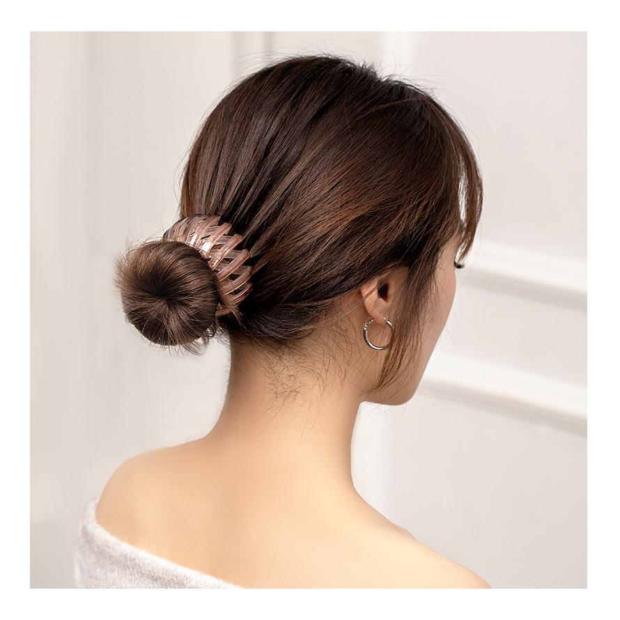 ポニーリング  ヘアクリップ ポニーヘアリング  お団子 ヘアアレンジ ポニーテール 韓国風 シンプル レディース かわいい 大人っぽい ヘアアクセサリー |  | 07