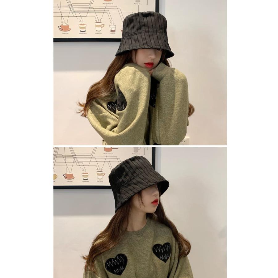 バケットハット フリンジ レディース バケハ 帽子 韓国 ライン おしゃれ シンプル 無地 |  | 12