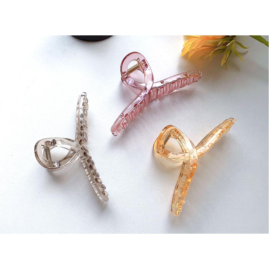 バンスクリップ 大きめ 2個セット クリア 透明 ヘアクリップ クリアカラー 韓国風 シンプル レディース かわいい 大人っぽい ヘアアクセサリー 髪留め |  | 09