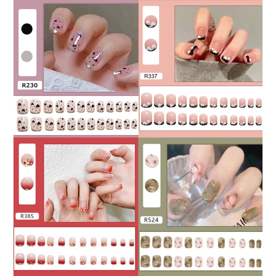 【コネクタ付き！すぐにお使い頂けます】ネイルチップ 桜ピンク コネクタ付き！すぐにお使い頂けます】ネイルチップ 桜ピンク