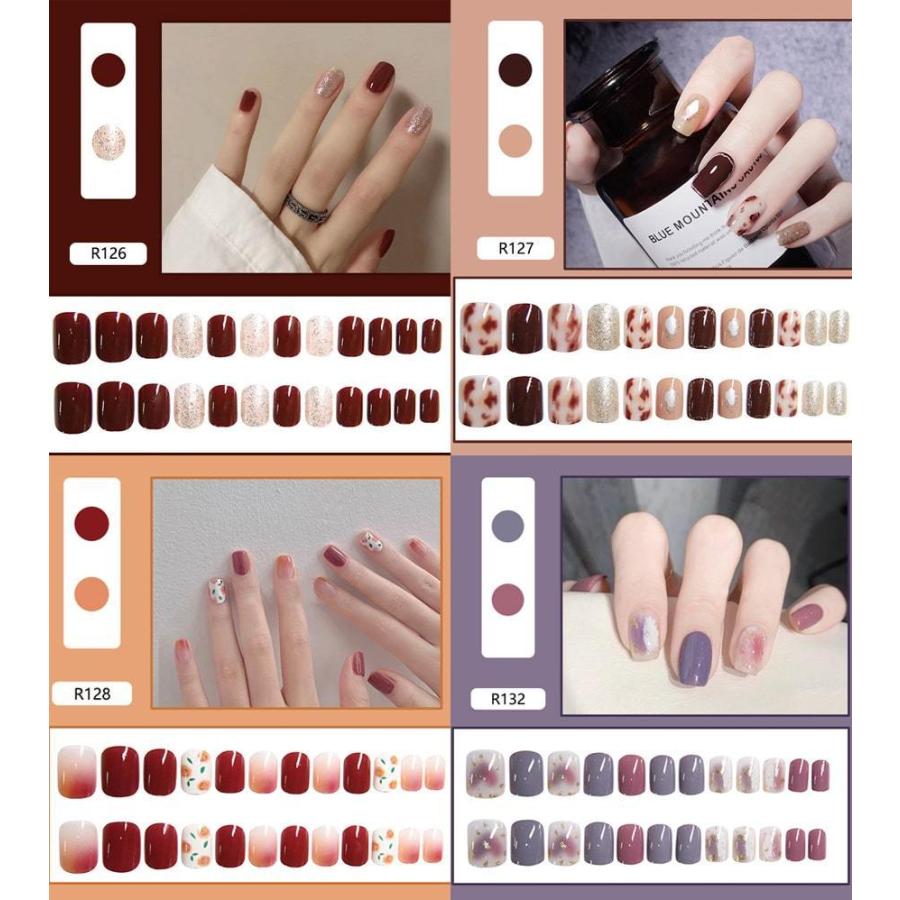 ネイルチップ ショート シンプル ブライダル ピンク つけ爪 Da 05 Opp袋のclearpack Jp 通販 Yahoo ショッピング