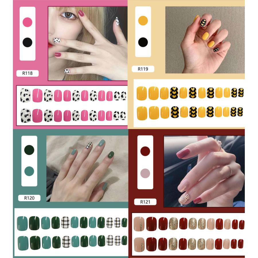 ネイルチップ ショート 2+1 シンプル ブライダル ピンク つけ爪 成人式 卒業式 チップ かわいい ショートネイルチップ 入学式 |  | 07