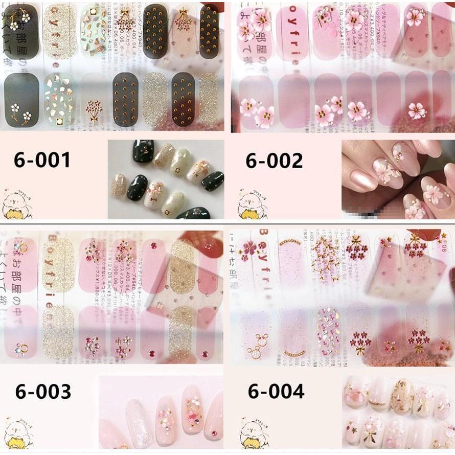 ネイルシール 3d 貼るだけ フルカバー 春 花 簡単 立体 韓国風 ネイルシール Da 12 Opp袋のclearpack Jp 通販 Yahoo ショッピング
