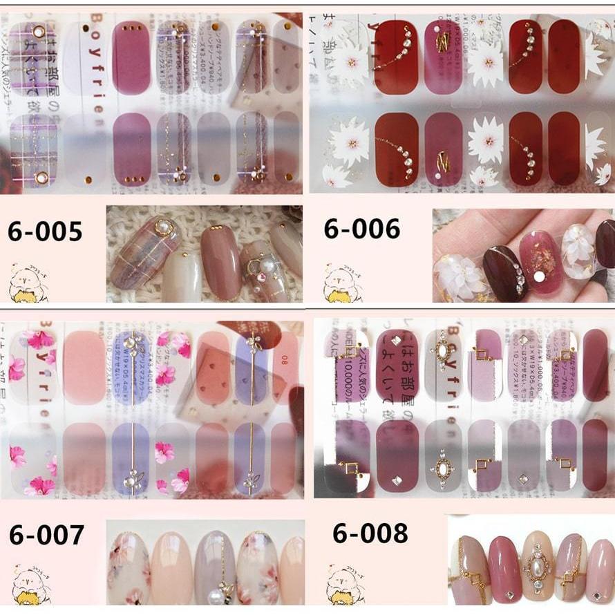 ネイルシール 3d 貼るだけ フルカバー 春 花 簡単 立体 Da 12 Opp袋のclearpack Jp 通販 Yahoo ショッピング