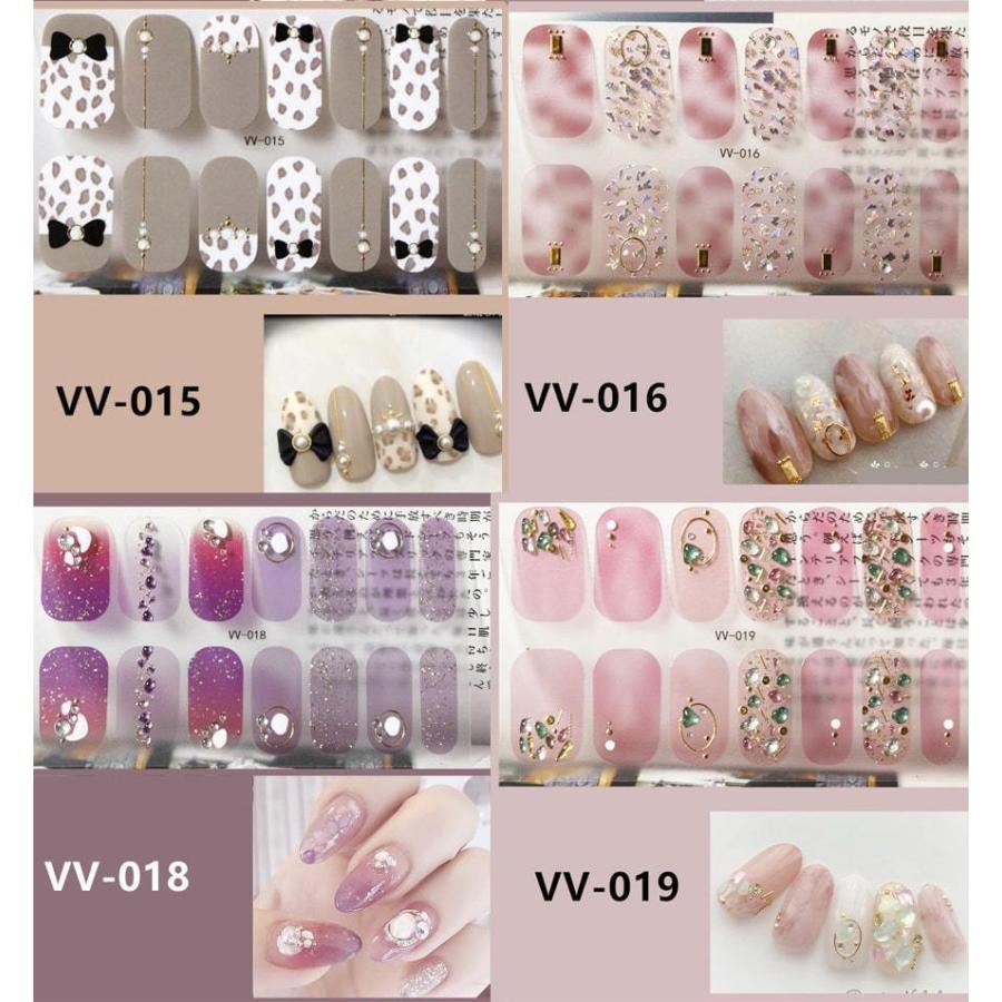 ネイルシール 3d 貼るだけ フルカバー 春 花 簡単 立体 Da 12 Opp袋のclearpack Jp 通販 Yahoo ショッピング