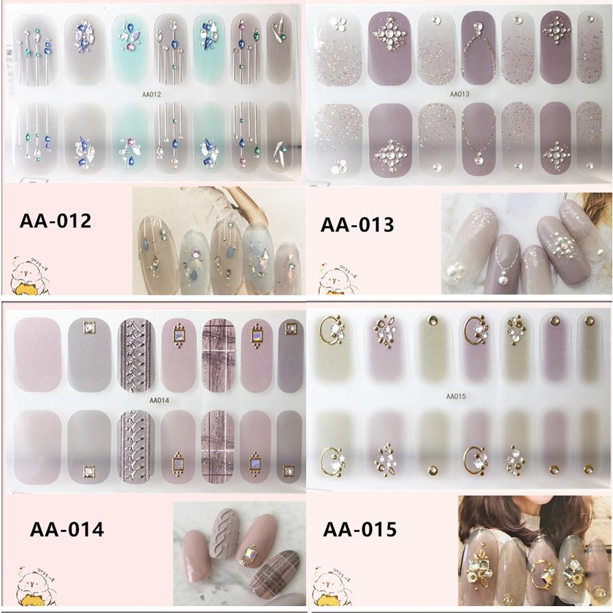 ネイルシール 2+2 3D 貼るだけ シンプル オフィス 春 夏 フルカバー 花 簡単 立体 韓国風 ジェルネイルシール かわいい |  | 02