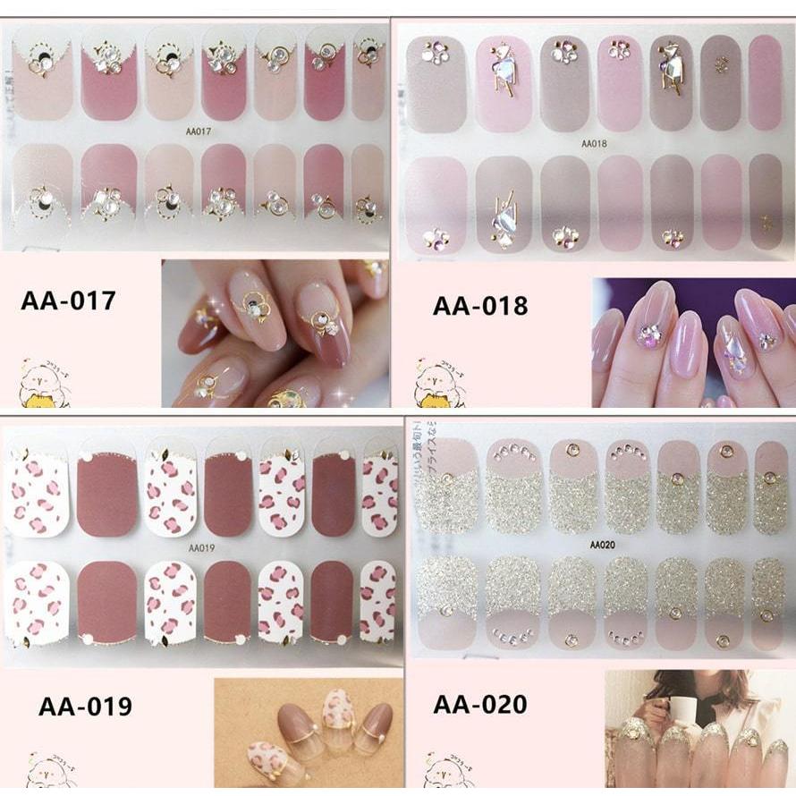 ネイルシール 3d 貼るだけ シンプル オフィス 春 夏 フルカバー 花 簡単 立体 韓国風 ネイルシール Da 18 Opp袋のclearpack Jp 通販 Yahoo ショッピング