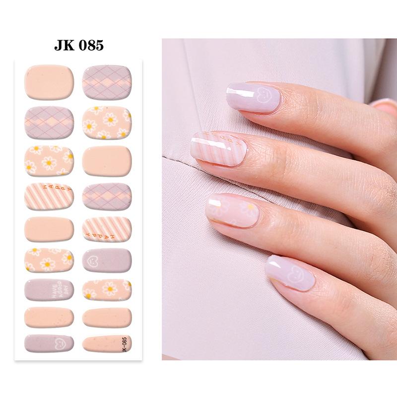 ネイルシール 硬化 半硬化ジェルネイルシール 貼って固める ジェルネイルシール 簡単 かわいい ネイルシール |  | 15