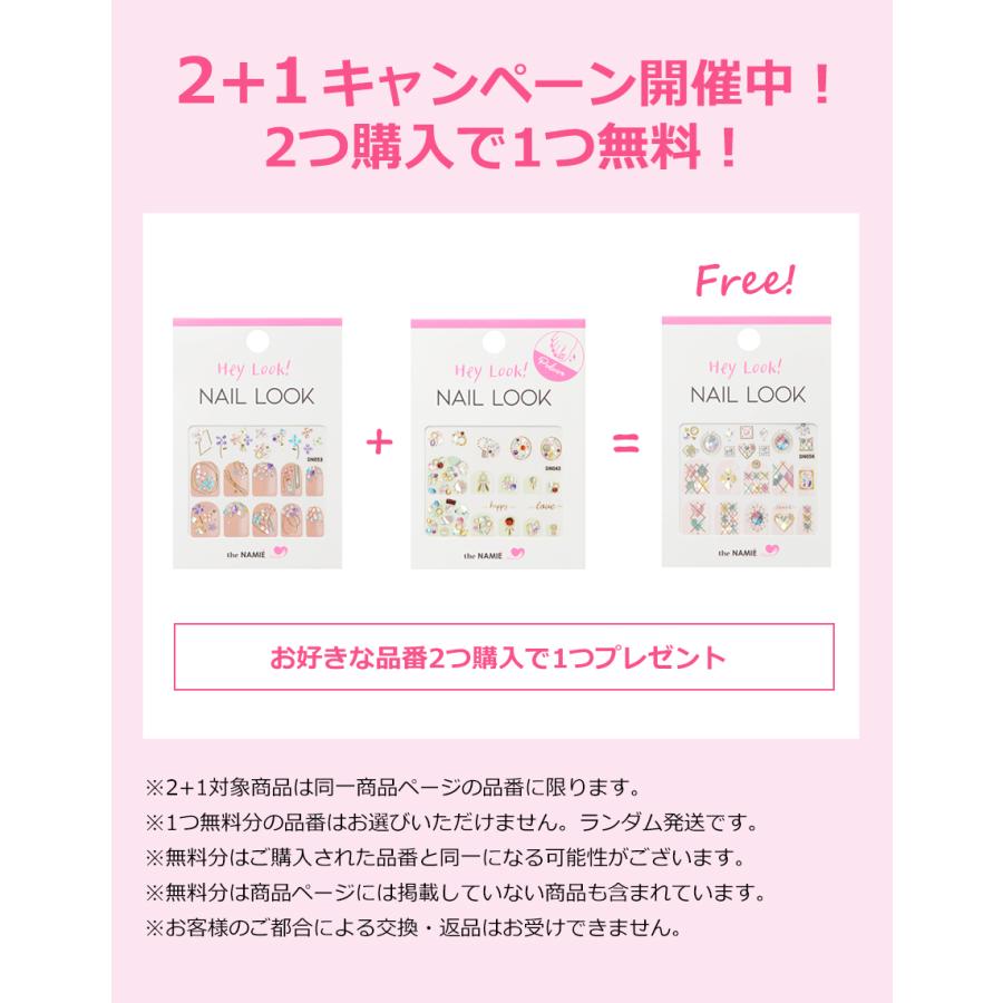 2+1】ナミエネイルアートコレクション ネイルルック ヘイルック DN
