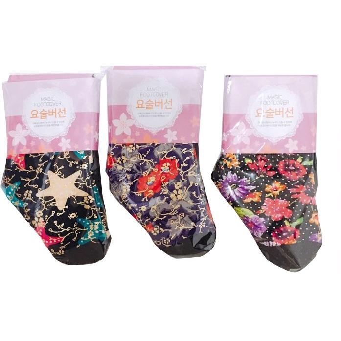 ポソン 靴下 2足セット ミドル丈 韓国靴下 花柄 ポソン ルームソックス 冷え取り靴下 モコモコ靴下 ゆうパケット送料無料 S 08 Opp袋のclearpack Jp 通販 Yahoo ショッピング