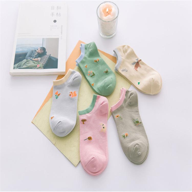 靴下 5足セット レディース キャラクター靴下 ハート靴下 靴下セット くるぶし 無地 かわいい シンプル 韓国 ソックス フェイクソックス ハート |  | 07