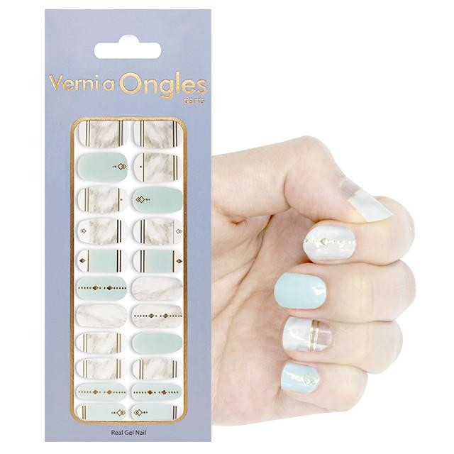 ゆうパケット 送料無料 ヴェルニアオングルス リアルジェルネイルステッカー V 40 おてんばマーブル 大理石ネイル くすみグリーン ネイルシール V 40 Opp袋のclearpack Jp 通販 Yahoo ショッピング