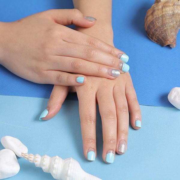 EVERNAIL Vert Snow Flareネイルチップ EVERNAIL Vert Snow