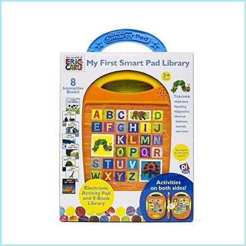 好きに 新品world 海外直送商品お取り寄せ輸入専門店 Of Kids Pi Library 8 Book And Pad Activity Electronic Library Pad Smart First My Carle Eric おもちゃ Marrasone Com
