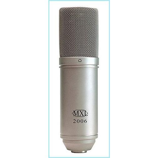 格安即決 新品MXL 2006 Large Gold Diaphragm Condenser Microphone with MXL-57 Shock Mount and Carrying Case スタンド