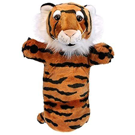 新品The Puppet Company Long-Sleeves Tiger Hand Puppet, 15 inches