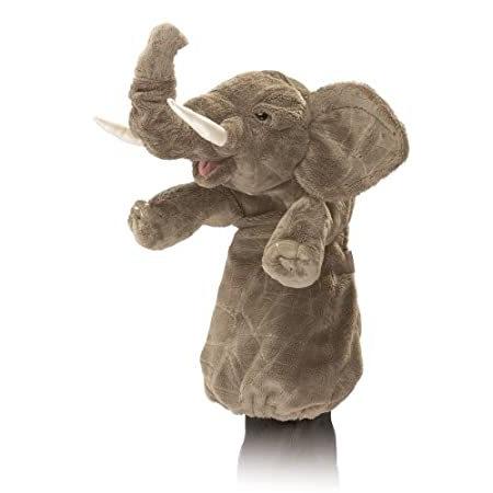 新品Folkmanis Elephant Stage Puppet， Multi， 1 EA 安い
