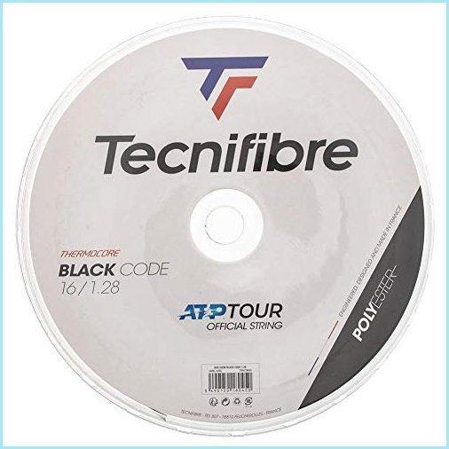 新品Tecnifibre Black Code Tennis String 660 ft Reels Size: 16G
