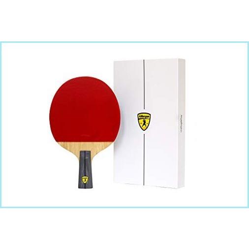 新品Killerspin JET 600 Spin N2 Table Tennis Paddle, Ping Pong Paddle for Intermediate or Advanced Players, red, medium (110-06)