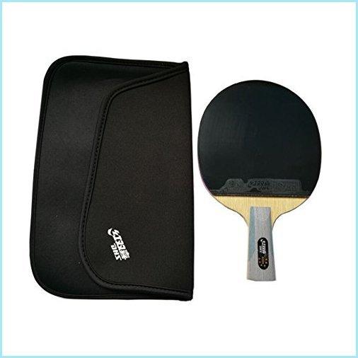 新品DHS 6006 New Series SUPERSTAR Table Tennis Racket Penhold with a LANDSON Rubber Protction