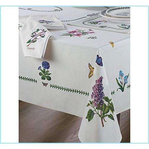 新品Avanti Linens Botanic Garden 60X84 Table Cloth, Ivory