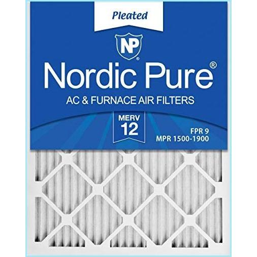 【超特価SALE開催！】 新品Nordic Pure 16x24x1 MERV 12 Pleated AC Furnace Air Filters 6 Pack 脚立、踏み台