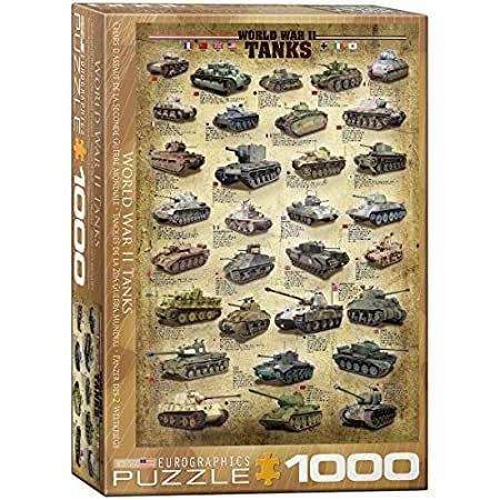 新品EuroGraphics Tanks of WWII 1000 Piece Puzzle