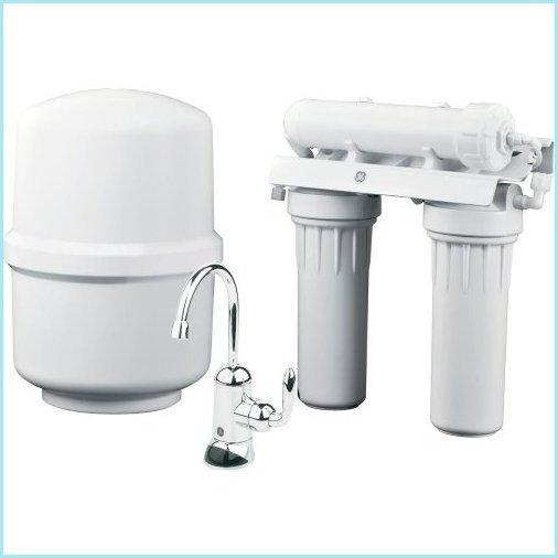 新品General Electric Appliances Reverse Osmosis Under Sink 3 Stage Water Filtration System GXRM10RBL Filters Lead, Fluoride, Chlorine, Cys