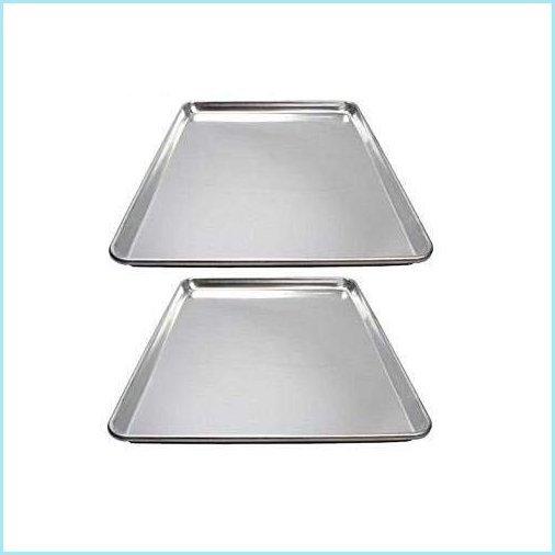 高い品質 ALXP-1318 新品Winware Commercial Aluminum) 18-Inch, x (13-Inch 2 of Set Pans, Sheet Half-Size ピザカッター