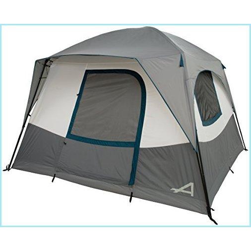 ビッグ割引 新品ALPS Mountaineering Camp Creek 6-Person Tent, Charcoal/Blue ランタンアクセサリー
