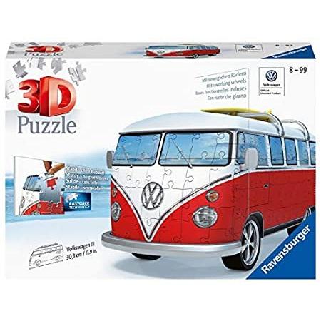新品Ravensburger Volkswagen T1 Campervan 162 Piece 3D Jigsaw Puzzle for Kids an