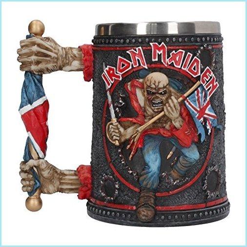 新品Nemesis Now Iron Maiden Tankard Mug 14cm Black