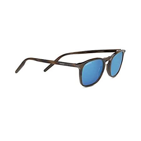 新品Serengeti Unisex-Adult Delio Sunglasses, Shiny Wood Grain, Medium Brand New Authentic Serengeti Eyeglasses DELIO 8947RX 51mm Made in Italy  Frame