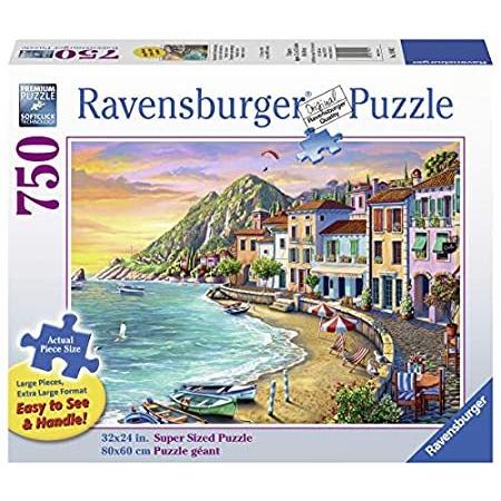 正式的 Romantic 新品Ravensburger Sunset for Puzzle Jigsaw Pieces Large Piece 750 19940 ジグソーパズル