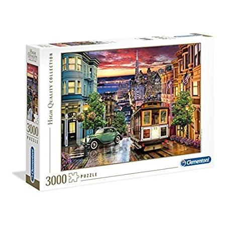 新品Clementoni 33547 33547 Collection Jigsaw Puzzle Francisco-3000 Pieces, Mult
