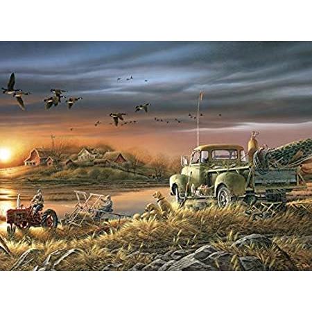 新品Buffalo Games - Terry Redlin - Patiently Waiting - 1000 Piece Jigsaw Puzzle