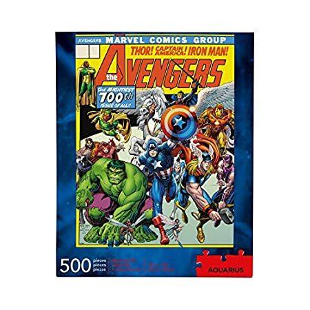 新品AQUARIUS Marvel Avengers Puzzle (500 Piece Jigsaw Puzzle) - Officially Lice