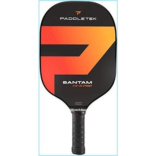 新品Paddletek Bantam TS-5 Pro Pickleball Paddle Standard Weight Thin Grip Red
