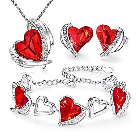 最前線の CDE Gifts Women Jewelry Set Valentine's Heart Love