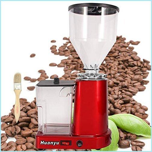 新品Huanyu Electric Coffee Grinder 1000G Commercial&Home Grinding Machine for Beans Nuts Spice Automatic Burr Grinder 200W Professional Mi フードチョッパー