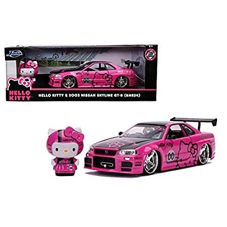 新品2002 Nissan 2002 Nissan Skyline GT-R with Hello Kitty， Hello Kitty - Jada T