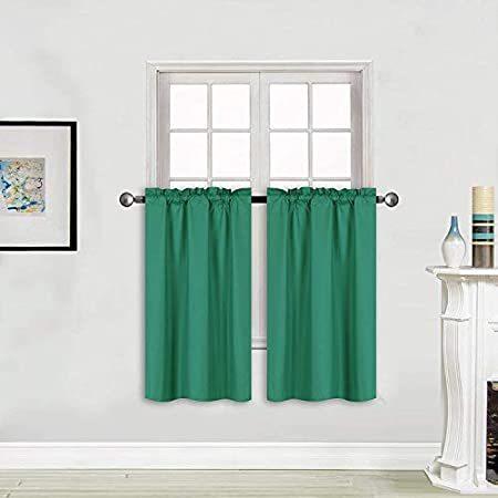 Home Collection 2 Panels 100% Blackout Curtain Set Solid Color with Rod Poc : Home Collection 2 Panels 100% Blackout Curtain Set