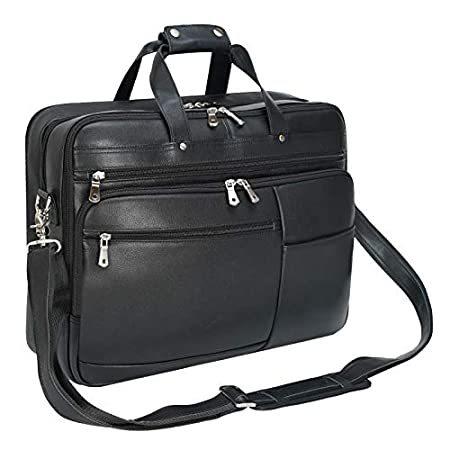 Large Leather Business Briefcase for Men 18