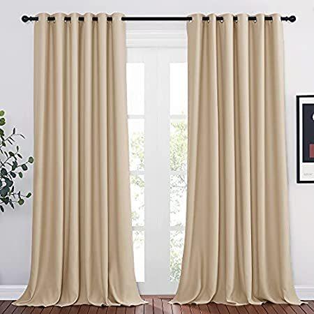 Nicetown Room 輸入専門clears Darkening Living Grommet ブラインド Curtain Panels Room Therm 輸入専門clears Shop Living Curtains B097zjsv6h