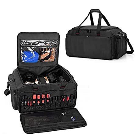 DSLEAF RC Storage Bag for 1/8 Car, Protective RC Carry Case with Multi Pock