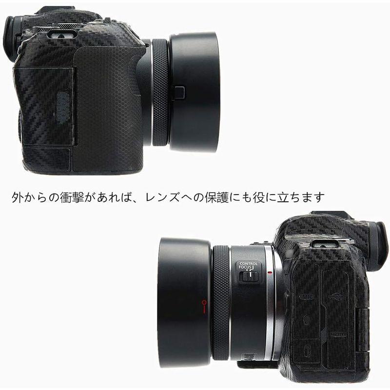 JJC ES-65B レンズフード Canon RF 50mm F1.8 STM レンズ 用 キヤノン EOS R5 R6 R RP カメラ｜clearsky｜06