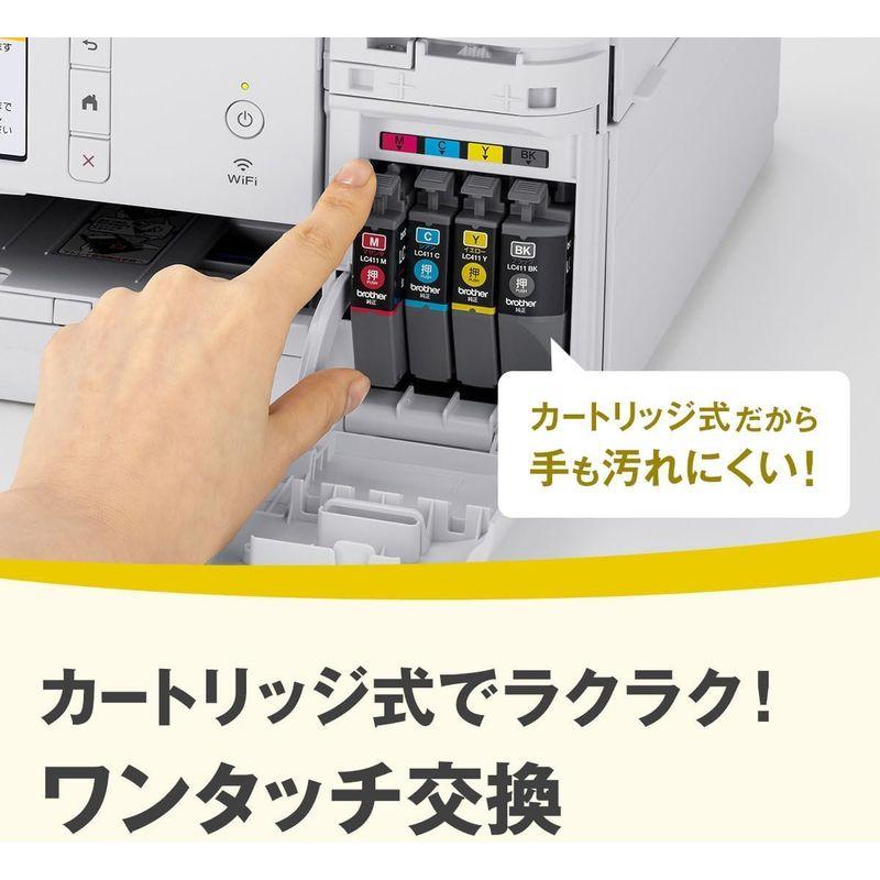 ブラザー プリンター A4インクジェット複合機 DCPJ528N (WiFi/自動両面印刷/スマホ対応/2023年モデル