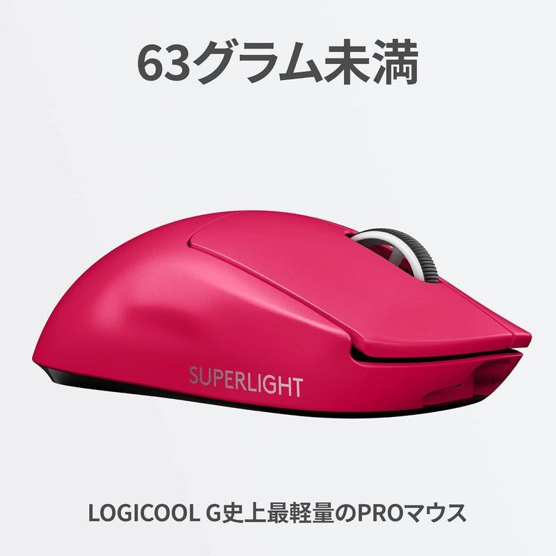 Logicool G PRO X SUPERLIGHT ゲーミングマウス ワイヤレス 自社 Logicool G PRO X SUPERLIGHT ゲーミングマウス ワイヤレス 自社