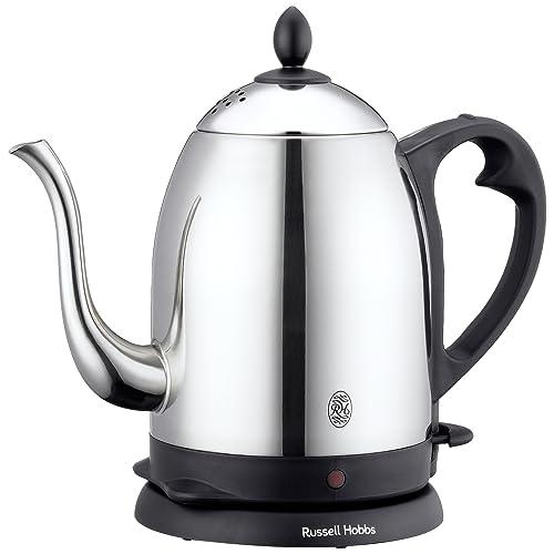 新品未使用 電気ケトル ラッセルホブス カフェケトル 7410JP 細口 ラッセルホブス 電気ケトル 細口 1.0L 7410JP : Clear sky - 通販
