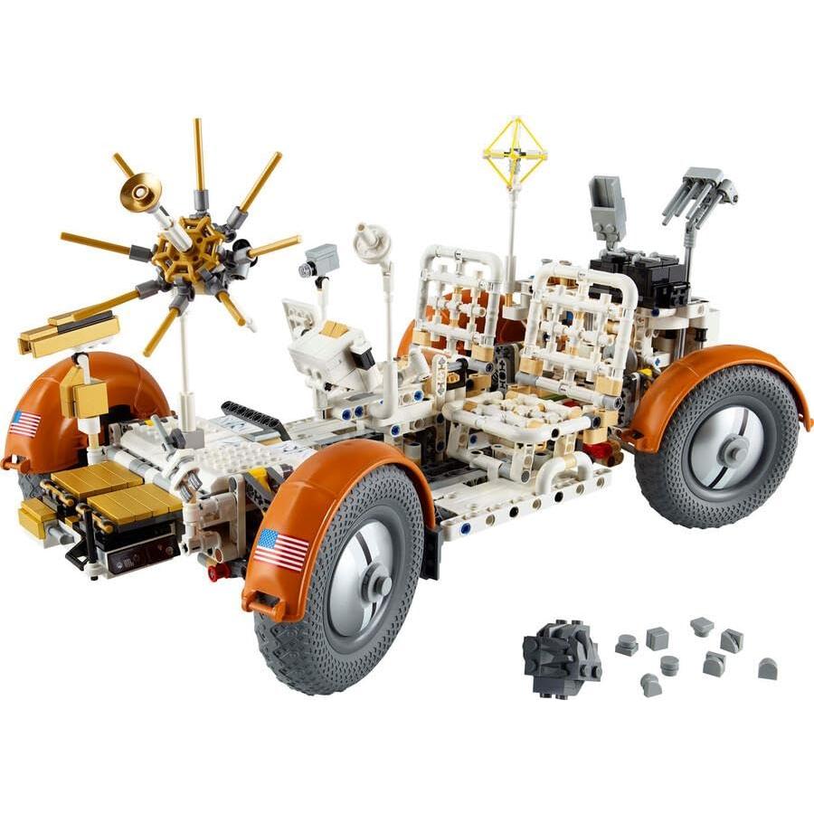 レゴ(LEGO) テクニック NASA Apollo 月面探査車 - LRV おもちゃ 玩具 誕生日 プレゼント ブロック 母の日 父の日 男性 女性 宇宙 乗り物 車 ミニカー_3